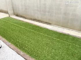 わんちゃんがのびのび遊べる人工芝のお庭[施工後]