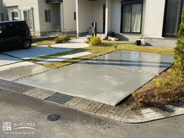 お庭を有効活用できる駐車スペース増設工事