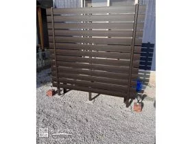 プライバシー性を高める目隠しフェンス[施工後]