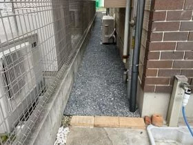 億劫になる犬走りのお手入れも快適に