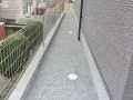 転落防止のための境界フェンス