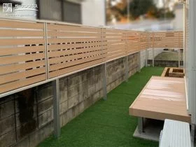 ナチュラルな雰囲気を楽しめるお庭に[施工後]