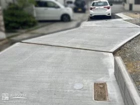 移動が楽になるコンクリートで舗装した駐車スペース[施工後]