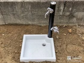 様々に活用出来る立水栓
