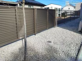 外壁に合わせた雑草対策[施工後]