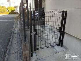 防犯性を高める門扉