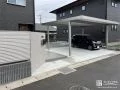 耐久性の高い折版屋根のカーポートの設置