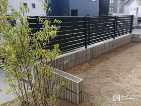 プライバシーを確保したお庭に[施工後]