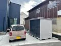 建物を引き立てるすっきりシンプルな新築外構