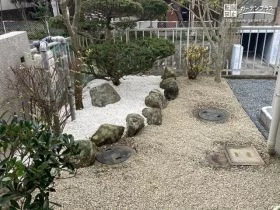 整えた植栽スペース[施工後]