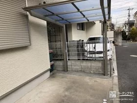 雨にも負けない駐輪スペース[施工後]