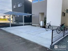 広々とした駐車スペース[施工後]