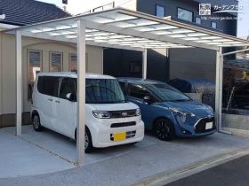 お車がないときも寂しくない駐車スペース[施工後]