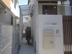 犬走りを駐輪スペースに[施工後]
