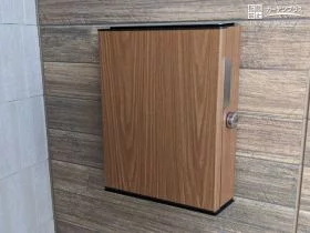 取り出しやすさにもこだわったポスト[施工後]