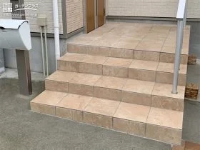 広々と使える玄関ポーチ[施工後]