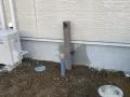 立水栓を移設