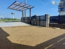 広いお庭がすっきり使いやすくなったリフォーム工事