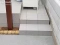 後付け感なく溶け込むポーチステップ