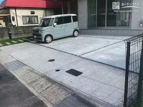 お車3台分の駐車スペース[施工後]