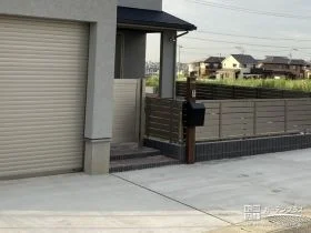安全性を高める門扉とフェンス[施工後]