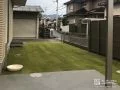 爽やかな天然芝のお庭