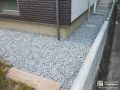 建物周りを清潔に保てる犬走り