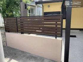 既存塀を塗装でリフレッシュ[施工後]