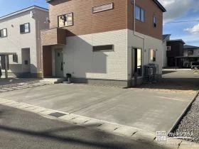 お車が停めやすい駐車スペース[施工後]