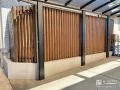 生垣からお手入れ簡単なアルミ製フェンスの設置工事