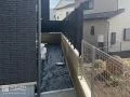 プライベート性を高める目隠しフェンス