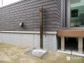 お客様に御支給いただいたスタイリッシュな立水栓