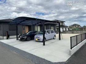 余裕をもってお車を停められる駐車スペース[施工後]