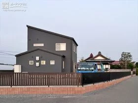 お住まいの境界を明示し防犯性を高める境界塀[施工後]