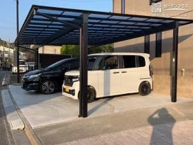 前庭を駐車スペースへリフォーム[施工後]