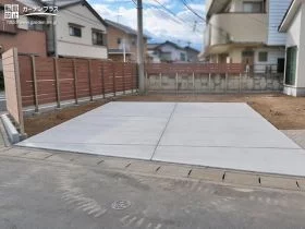 お住まいの視線をカットする温かみのある目隠しフェンス[施工後]