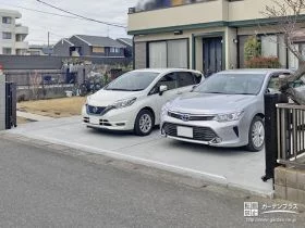 両開きの便利な伸縮門扉