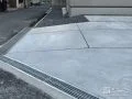 雨水を速やかに流す側溝を整備