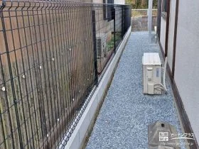 景観をととのえ雑草対策した犬走り[施工後]