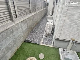 外壁も綺麗に保つ犬走り[施工後]