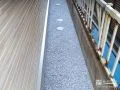 雑草対策した犬走り