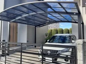 心機一転モダンに仕上げた駐車スペース[施工後]