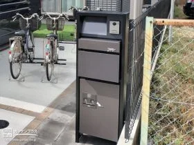 線と面で構成した洗練された機能門柱[施工後]