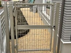 セキュリティ性やプライベート性に配慮した主庭[施工後]