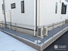 安心して生活できる境界フェンスを設置[施工後]
