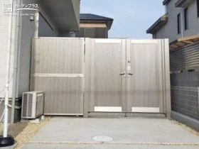 完全目隠しを叶える主庭入り口[施工後]