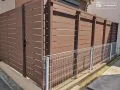 木の温もりが癒し空間を演出する目隠しフェンス設置工事