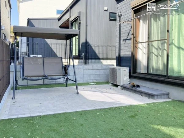 お子様と過ごせるおしゃれなお庭リフォーム工事