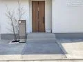 ナチュラルで柔らかな門周り