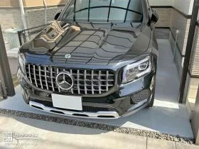 耐久性の高いコンクリートを採用した駐車スペース[施工後]